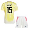 Conjunto (Camiseta+Pantalón Corto) Juventus Yildiz 15 Segunda Equipación 2024-25 - Niño